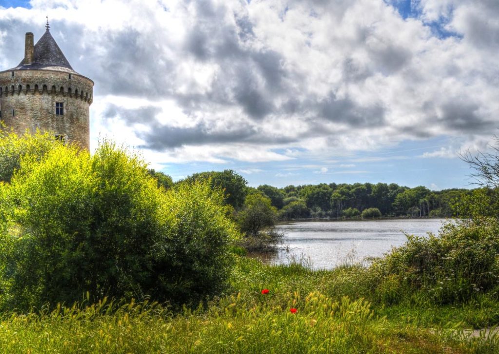 Le château breton de Suscinio les pieds dans l'eau